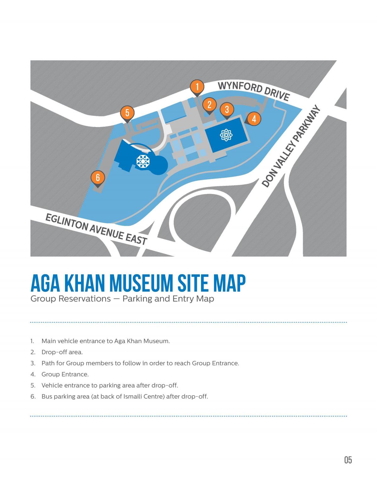 Carte musée Aga Khan