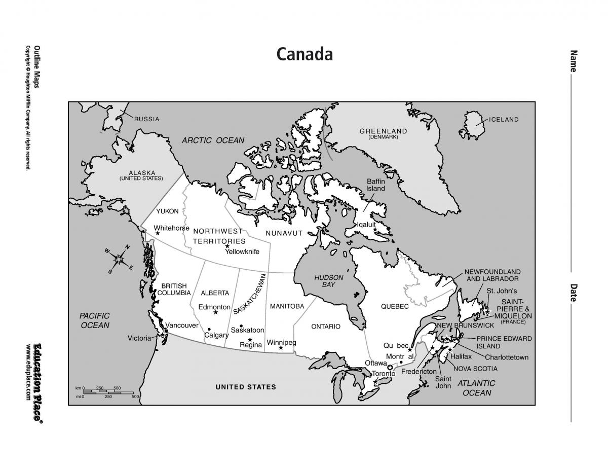 Carte Toronto Canada
