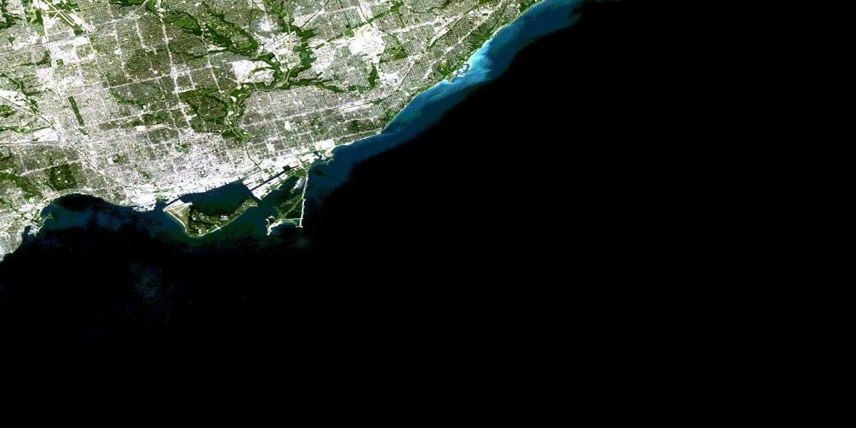Carte Toronto satellite