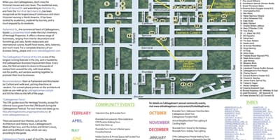 Carte Cabbagetown événements Toronto