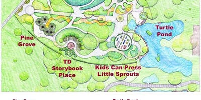 Carte Franklin Childrens' Garden