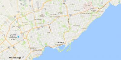 Carte Malvern district de Toronto