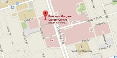 Carte Princess Margaret Cancer Centre Toronto