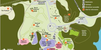 Carte RBG Arboretum
