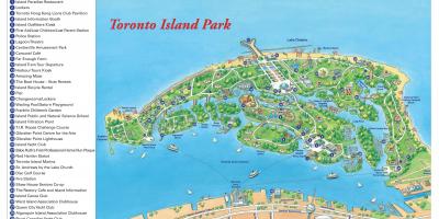 Carte Toronto island park
