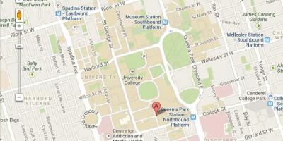 Carte université de Toronto St George